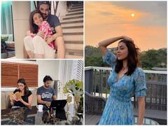 पति गौतम किचलू के साथ मुंबई के इस आलीशान घर में रहती हैं खूबसूरत एक्ट्रेस Kajal Aggarwal, डेकोरेशन देख खिल उठेगा आपका मन