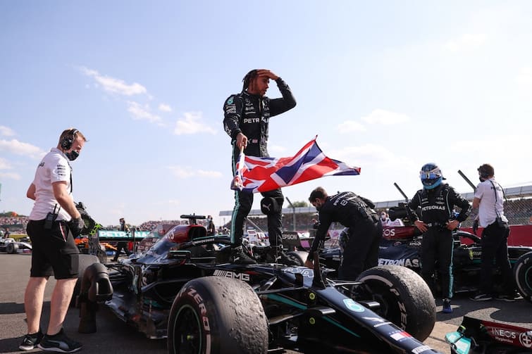 Formula 1: Lewis Hamilton Wins Eighth British Grand Prix After Colliding With Verstappen, Full Race Report Below Formula 1: Lewis Hamilton Wins Eighth British Grand Prix After Colliding With Verstappen, Full Race Report Below