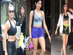 Gym Look में Malaika Arora को टक्कर देती नजर आ रही हैं Sara Ali Khan और Janhvi Kapoor?  यकीन न हो तो देख लें तस्वीरें
