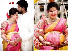 Throwback Pics! 'Saath Nibhaana Saathiya' Actress Lovey Sasan Looks Elegant In Saree As She Flaunts Baby Bump At Godh Bharai
