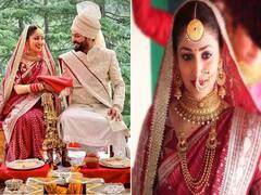 नानी का दिया हुआ दुपट्टा और नथ पहन पहाड़ी दुल्हन बनी थीं Yami Gautam,  पहनी थी मां की 33 साल पुरानी साड़ी