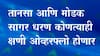 तानसा आणि मोडक सागर धरण कोणत्याही क्षणी ओव्हरफ्लो होणार