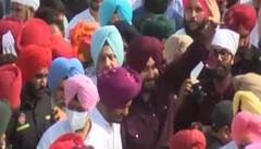 ਰਾਮ ਤੀਰਥ ਧਾਮ ਆਸ਼ੀਰਵਾਦ ਲੈਣ ਪਹੁੰਚੇ ਨਵਜੋਤ ਸਿੰਘ ਸਿੱਧੂ