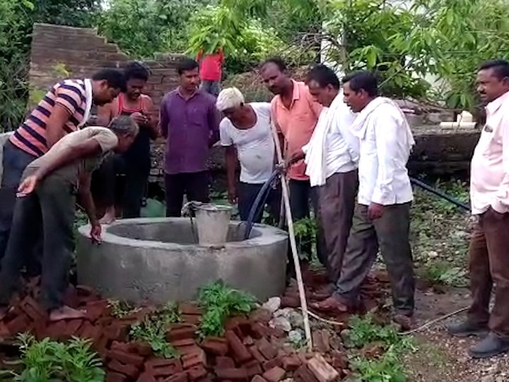 बुलढाण्यात सातपुड्याच्या पायथ्याशी असलेल्या गावात विहिरीतून निघतंय गरम पाणी, परिसरात चर्चेला उधाण