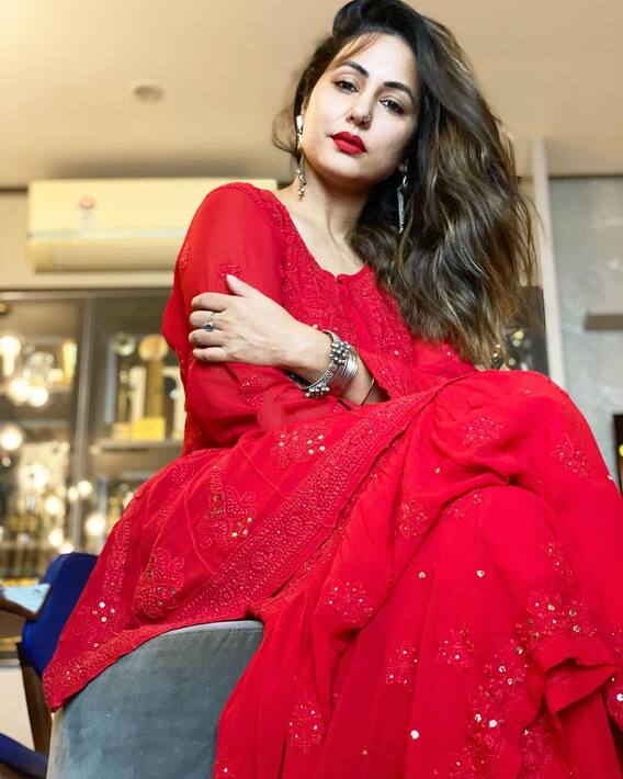 Hina Khan से लेकर Katrina Kaif तक, इन हसीनाओं ने सज-धज के मनाई ईद, देखें खूबसूरत तस्वीरें