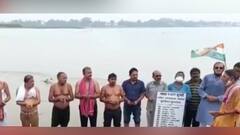 TMC Martyr Day 2021: ভাটপাড়ায় গঙ্গার ঘাটে তৃণমূলের শহিদ-তর্পণ