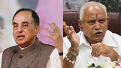 Pegasus Controversy: কর্ণাটকের মুখ্যমন্ত্রীর পদ থেকে ইস্তফা দিন ইয়েদুরাপ্পা, পেগাসাস বিতর্ক উস্কে মন্তব্য সুব্রহ্মণ্যম স্বামীর