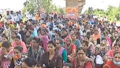 Captain ਦੀ ਰਿਹਾਇਸ਼ ਨੇੜੇ ਪੰਜਾਬ ਰਾਜ ਅਧਿਆਪਕ ਗਠਜੋੜ ਯੂਨੀਅਨ ਦਾ ਪ੍ਰਦਰਸ਼ਨ