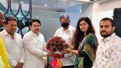 PanKaja Munde | मुंडे भगिनींच्या कथित नाराजी नाट्यानंतर चंद्रकांत पाटील आणि पंकजा मुंडे यांची भेट