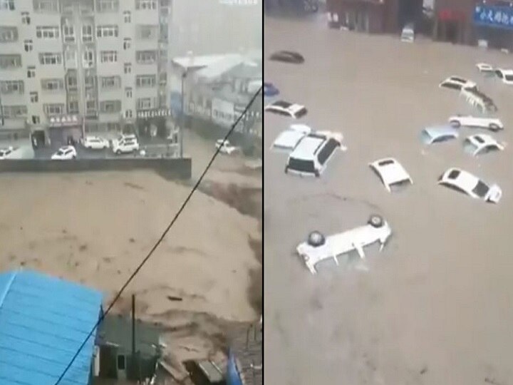 China Flood: சீனாவில் 1000 ஆண்டுகளில் இல்லாத பெருமழை... காலநிலை மாற்றத்தால் மக்கள் அவதி!