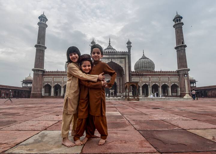 A senior police officer said meetings were held with Imams earlier to urge them to encourage people to celebrate Eid at their homes for everyone's safety amid the ongoing COVID-19 pandemic.  Police presence was enhanced and patrolling was intensified to ensure no overcrowding took place amid festivities.(Image Source: PTI)