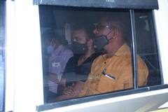 PHOTOS: Raj Kundra Arrested In Pornographic Case Clicked At Byculla Jail After His Medical Test Today