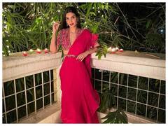 इंडियन लुक को आसानी से कैरी कर लेती हैं Diana Penty, साड़ी से लेकर लहंगे तक हर अंदाज में ढ़ाती हैं कहर