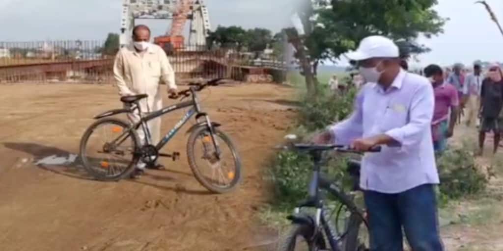 West Midnapore, Chandrakona Hundred Days of Work from Human Problems, Searching for Misery by Bicycle Video West Midnapore: মানুষের সমস্যা থেকে একশো দিনের কাজ, সাইকেলে সওয়ার হয়ে দুঃখ-দুর্দশার খোঁজ বিডিওর
