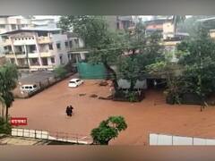 Chiplun Flood : कोकणात पावसाचा कहर! चिपळुणात पूरपरिस्थिती; संपूर्ण शहराला पाण्याचा वेढा