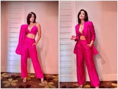 In Pics: टीवी एक्ट्रेस Shweta Tiwari ने फिर लूटी महफिल, पिंक पेंट सूट में दिए कमाल के पोज