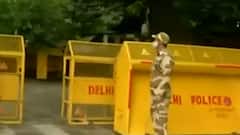 दिल्ली: किसानों के प्रदर्शन को देखते हुए सुरक्षा कड़ी । ग्राउंड रिपोर्ट