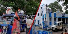 Bangaon: বনগাঁয় তৃণমূল নেতার গ্রেফতারির প্রতিবাদে থানায় বিক্ষোভ সমর্থকদের