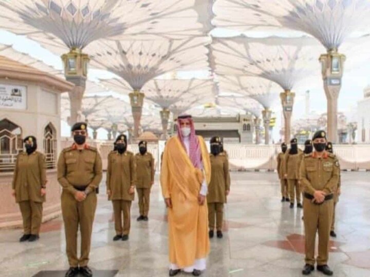 Hajj 2021 : மெக்காவில் பாதுகாப்பு பணியில், முதன்முறையாக பெண்கள்..! எப்படி நிகழ்ந்தது மாற்றம்?