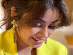 Janhvi Kapoor: யெல்லோ..யெல்லோ... யெல்லோ கலரில் ஜான்வி கபூரின் கலக்கல் ஸ்டில்ஸ்..!