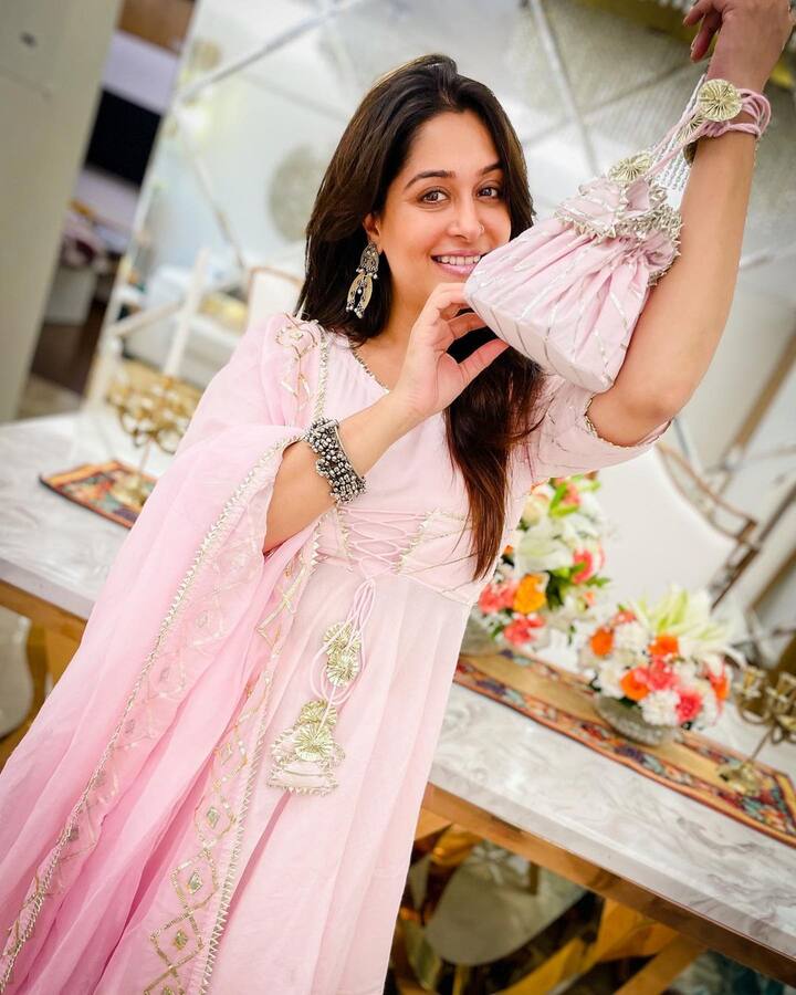 She shared some pictures of herself dressed in a baby pink outfit. She captioned the post, “Dress in what makes you glow!! What keeps you stylish!!! keeps you comfy!! Dress in what makes you “YOU”.” (Image courtesy - @ ms.dipika/Instagram)