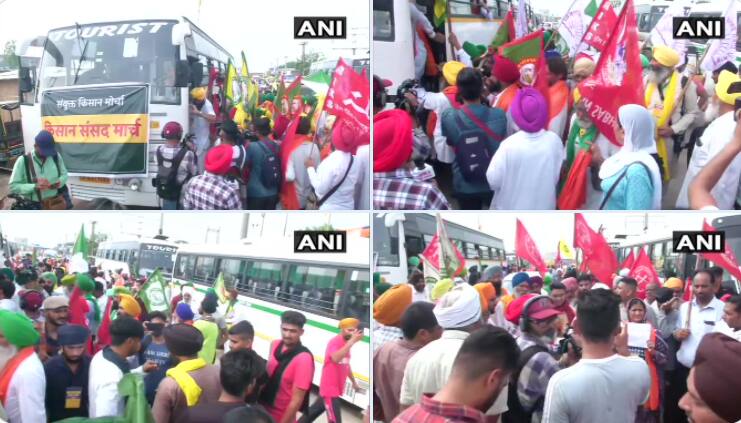 Farmers protest updates: Farmers stage demonstration at Jantar Mantar Farmers Protest at Jantar Mantar: ਜੰਤਰ ਮੰਤਰ ਤੋਂ ਸੰਸਦ ਤੱਕ ਕਿਸਾਨਾਂ ਦਾ ਬੋਲਬਾਲਾ, ਚੱਪੇ-ਚੱਪੇ 'ਤੇ ਸੁਰੱਖਿਆ ਦਸਤੇ