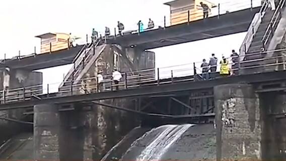 Pune Khadakwasla Dam : खडकवासला धरण 100% भरलं, पुणे जिल्ह्यातील धरणक्षेत्रात जोरदार पाऊस