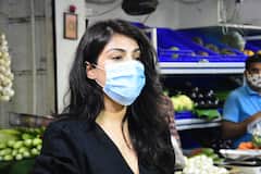 IN PICS | Rhea Chakraborty Nails Chic Street Style Look, Spotted Shopping In Bandra