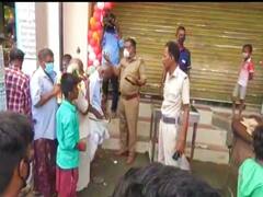 மதுரை : மூச்சுத்திணற திணற முட்டிமோதிய பிரியாணி பிரியர்கள் : ஐந்து பைசா பிரியாணி கடைக்கு சீல்..!