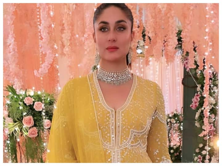 Kareena Kapoor ने 1 लाख रुपये का अनारकली सूट पहनकर की Anil Kapoor के साथ शूटिंग, देखें तस्वीरें और वीडियो