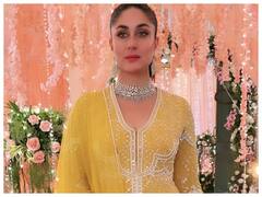 Kareena Kapoor ने 1 लाख रुपये का अनारकली सूट पहनकर की Anil Kapoor के साथ शूटिंग, देखें तस्वीरें और वीडियो