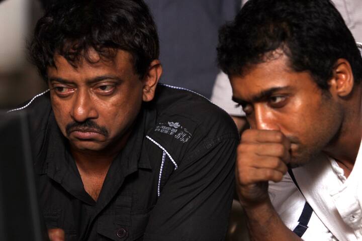 దర్శకుడు రామ్ గోపాల్ వర్మతో కలిసి 'రక్తచరిత్ర' సినిమా చేస్తోన్న సమయంలో తీసుకున్న వర్కింగ్ స్టిల్