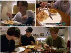 Video Of BTS Members Eating Naan & Paneer Go Viral; Indian Fans Can't Keep Calm