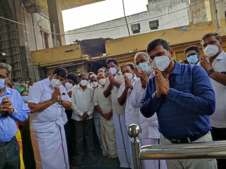 ஆக்கிரமிக்கப்பட்ட கோவில் நிலங்களை மீட்டு கல்விக்கூடங்கள் கட்டுவதற்கு நடவடிக்கை எடுக்கப்படும் - அமைச்சர் சேகர் பாபு