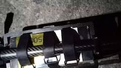 Exclusive visuals of the Pakistani drone destroyed by Jammu Police in Kanachak sector