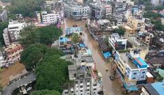 Kolhapur Flood : कोल्हापूरला पुराचा वेढा, शहरात पाणी, 2019 सालची परिस्थिती येण्याची शक्यता, पाहा फोटो