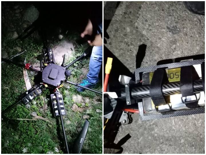 भारत को दहलाने की साजिश नाकाम: जम्मू पुलिस ने मार गिराया ड्रोन, 5 किलो IED बरामद Terrorist conspiracy foiled Drone shot down by Jammu police 5 kg IED recovered ANN भारत को दहलाने की साजिश नाकाम: जम्मू पुलिस ने मार गिराया ड्रोन, 5 किलो IED बरामद