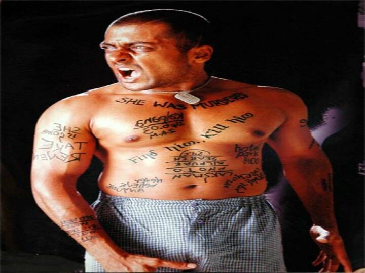 கஜினி படத்தில் சஞ்சய் ராமசாமியாக..