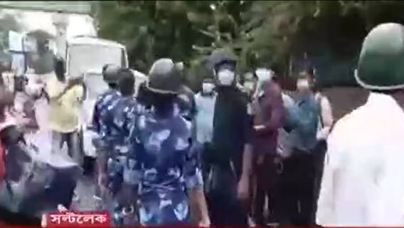 HS Result Controversy: উচ্চমাধ্যমিকে সর্বোচ্চ নম্বর প্রাপকের ধর্মীয় পরিচয় কেন? বিক্ষোভ পর্ষদের সামনে