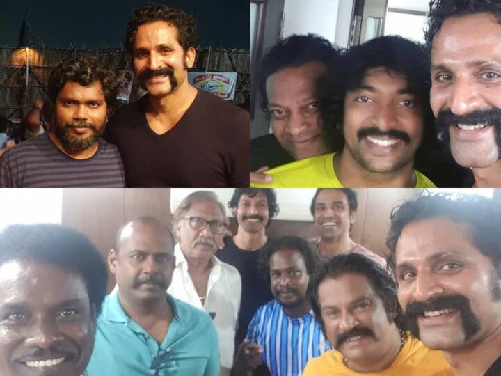 சார்பட்டா பரம்பரை படக்குழுவினருடன்