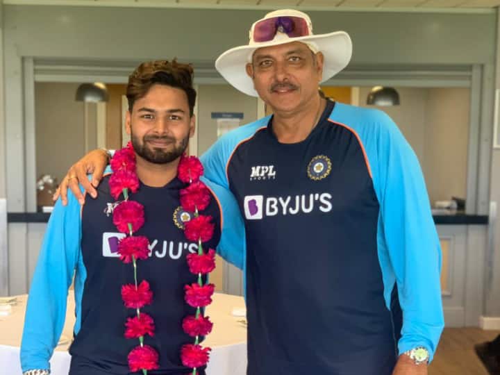 India vs England Ravi Shastri Trolled After His Tweet On Welcoming Garlanded Rishabh Pant In India Test Squad Goes Viral Ravi Shastri Trolled After His Tweet On Welcoming Garlanded Rishabh Pant Goes Viral