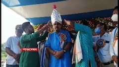TMC: অনুব্রত মণ্ডলের পর ফের এক শাসক নেতার মাথায় রুপোর মুকুট
