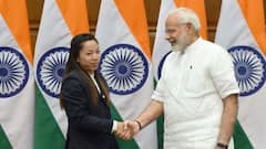 PM Modi spoke to Mirabai Chanu and congratulated her