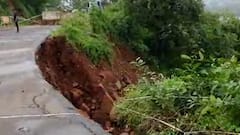 Konkan Rains : परशुराम घाट खचल्याने मुंबई-गोवा महामार्ग बंद