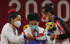 Mirabai Chanu pics: ইম্ফলের রুপোর মেয়ে, টোকিওয় চানুর হাত ধরেই সূর্যোদয় ভারতের