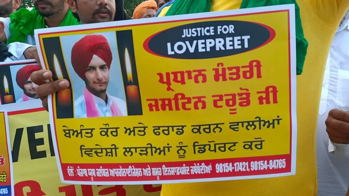 ਇਸ ਮੌਕੇ ਗੱਲਬਾਤ ਕਰਦੇ ਹੋਏ ਪੰਜਾਬ ਯੂਥ ਕਲੱਬ ਆਰਗਨਾਇਜੇਸ਼ਨ ਦੇ ਫਾਉਂਡਰ ਜੋਗਿੰਦਰ ਸਿੰਘ ਯੋਗੀ ਨੇ ਕਿਹਾ ਕਿ ਲਵਪ੍ਰੀਤ ਦਾ ਮਾਮਲਾ ਪੰਜਾਬ ਵਿੱਚ ਇਸ ਸਮੇਂ ਬਹੁਤ ਚਰਚਾ ਦਾ ਵਿਸ਼ਾ ਹੈ। ਕਿਉਂਕਿ ਉਸਦੀ ਮੌਤ ਕੈਨੇਡਾ ਗਈ ਪਤਨੀ ਬੇਅੰਤ ਕੌਰ ਦੁਆਰਾ ਕੀਤੀ ਗਈ ਠੱਗੀ ਕਾਰਨ ਹੋਈ ਹੈ।