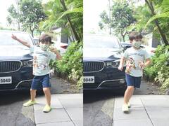 क्लिनिक के बाहर Taimur का दिखा नटखट अंदाज, पैपराजी को दे रहे थे पोज, पापा Saif Ali Khan ने लगाई आवाज तो दौड़कर भागे