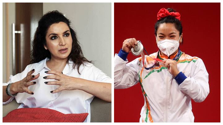 Twitter Trolls Tisca Chopra As She Wishes Mirabai Chanu On Silver Medal But Uses Indonesian Weightlifter's Pic Twitter Trolls Tisca Chopra As She Wishes Mirabai Chanu On Silver Medal But Uses Indonesian Weightlifter's Pic