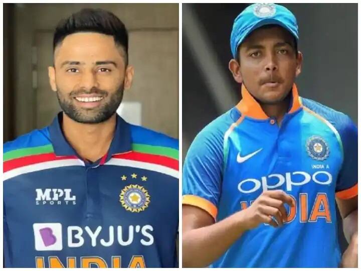 IND Vs ENG, Prithvi Shaw and Suryakumar Yadav will not be able for selection in first two test IND Vs ENG: पृथ्वी शॉ और सूर्याकुमार की परेशानी बढ़ी, इसलिए नहीं खेल पाएंगे पहले दो टेस्ट