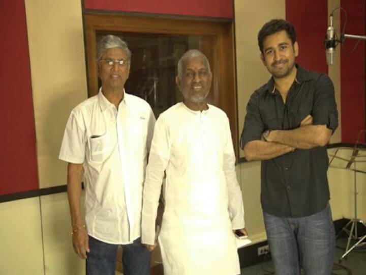 இளையராஜா, எஸ்.ஏ. சந்திரசேகருடன் விஜய் ஆண்டனி